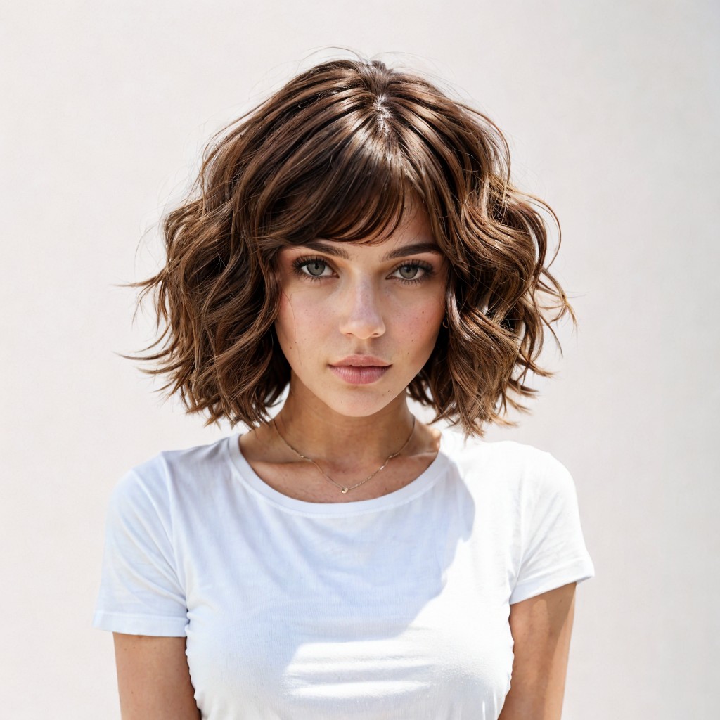 Bobcut Curly